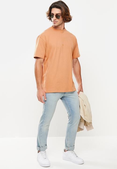 Jonathan D - Duke oversized T-shirt - tawny birch