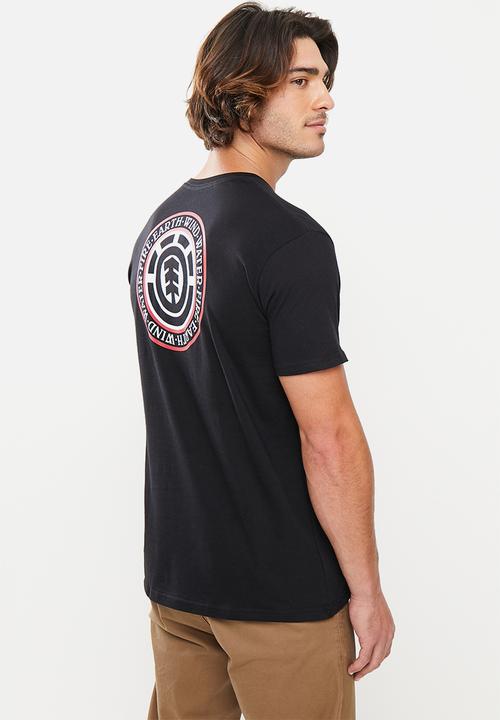 Element - Seal back ss tee - black
