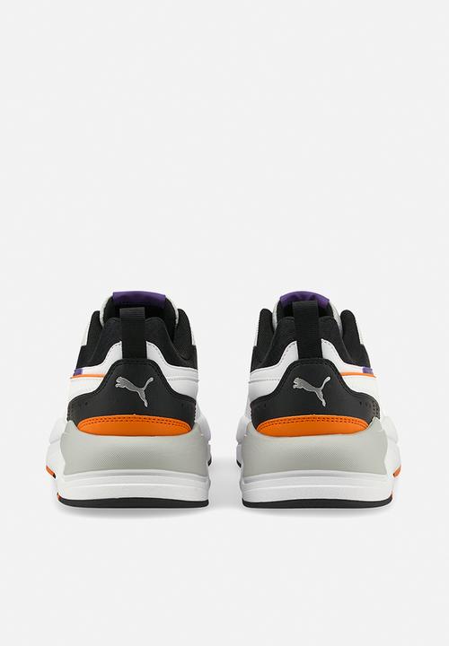 PUMA - X-ray² square scary - puma black-puma white-gray violet-vibrant orange