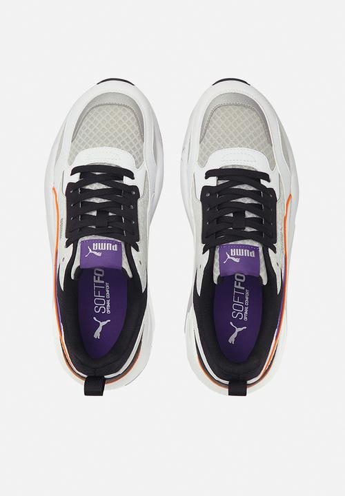 PUMA - X-ray² square scary - puma black-puma white-gray violet-vibrant orange