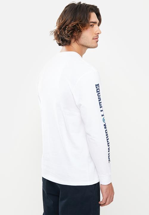 Vans - Take a stand ls tee - white