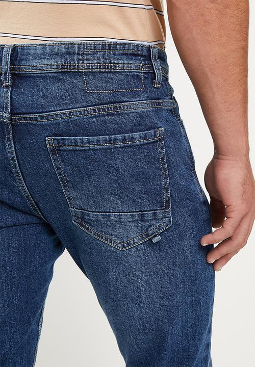 Cotton On - Slim fit jean - southside blue