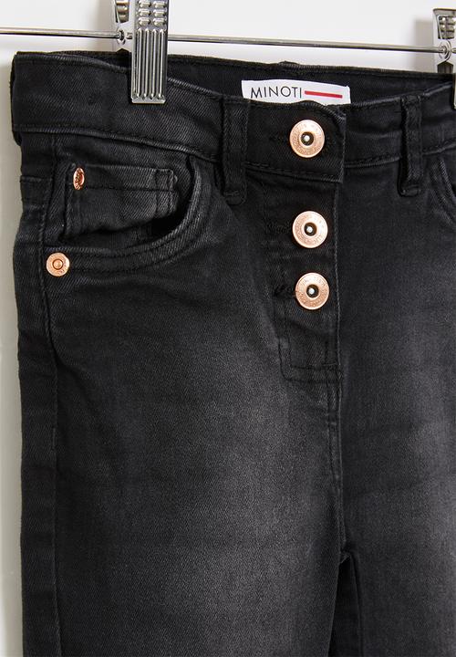 MINOTI - Girls basic super skinny jean - black