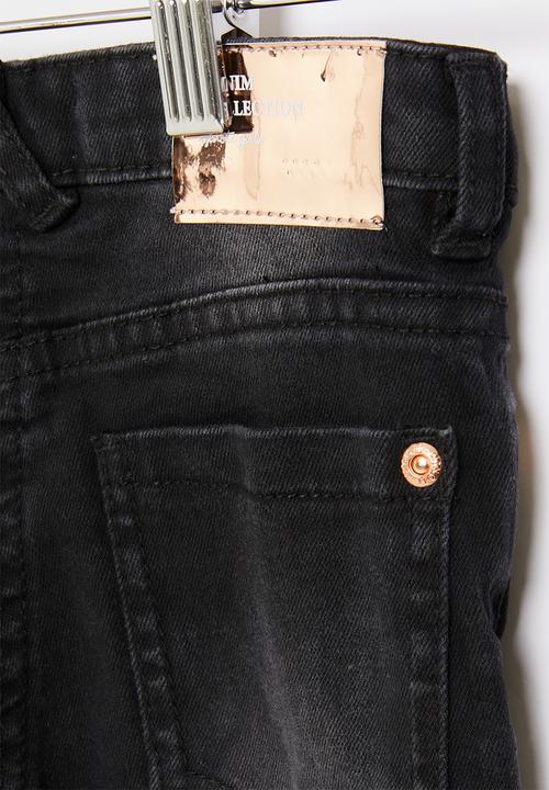 MINOTI - Girls basic super skinny jean - black