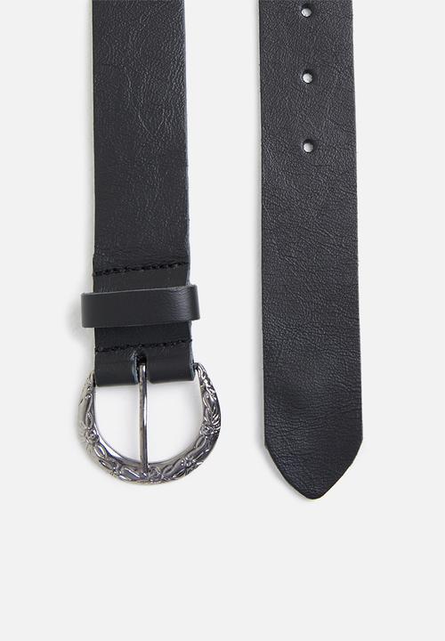 Superbalist - Aysha leather belt - black
