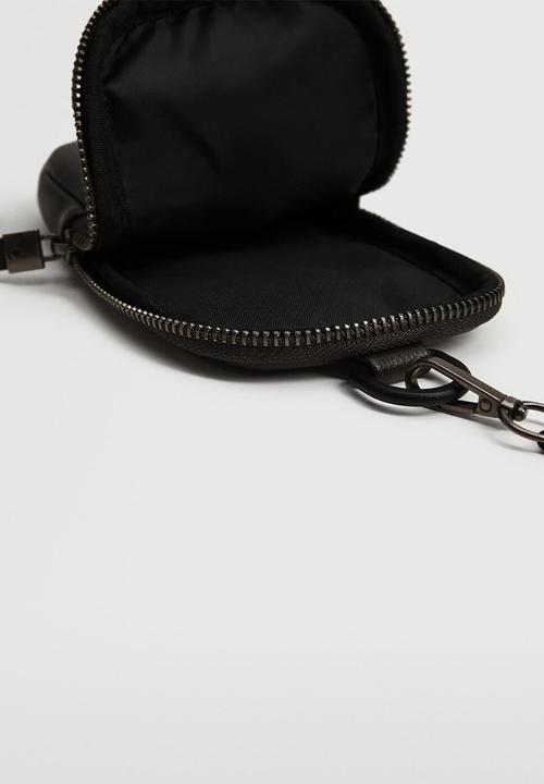 MANGO - Card holder phone case - black