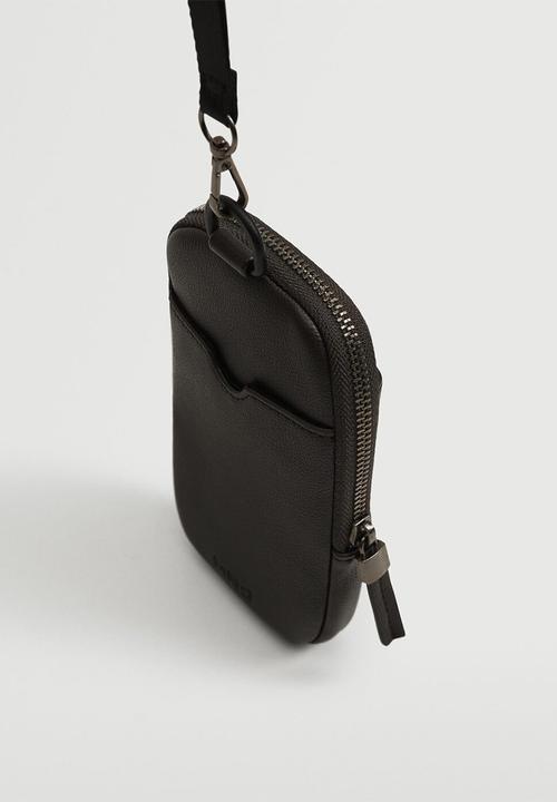 MANGO - Card holder phone case - black