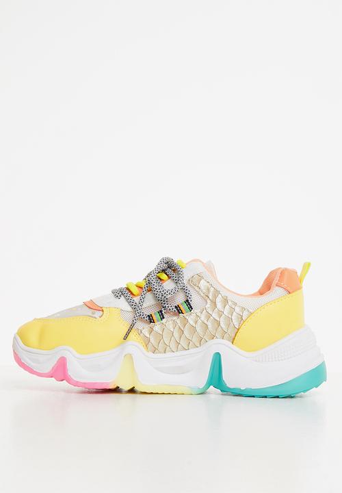 Tom Tom - Chunky dad sneaker - yellow multi