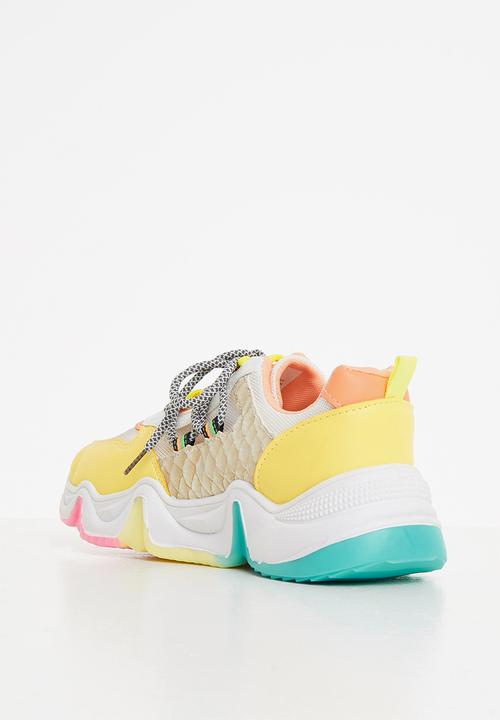 Tom Tom - Chunky dad sneaker - yellow multi