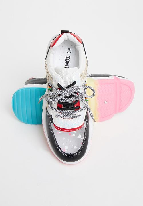 Tom Tom - Chunky dad sneaker - black multi