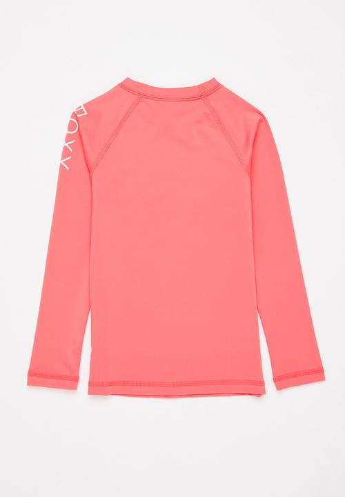 Roxy - Beach classics long sleeve - calypso coral
