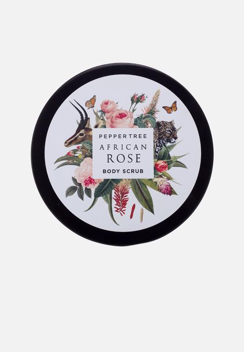 PEPPER TREE - African Rose Body Butter & Scrub Set