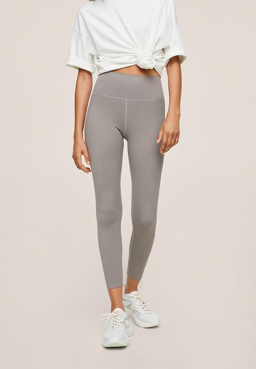 MANGO - Leggings basic - light pastel brown