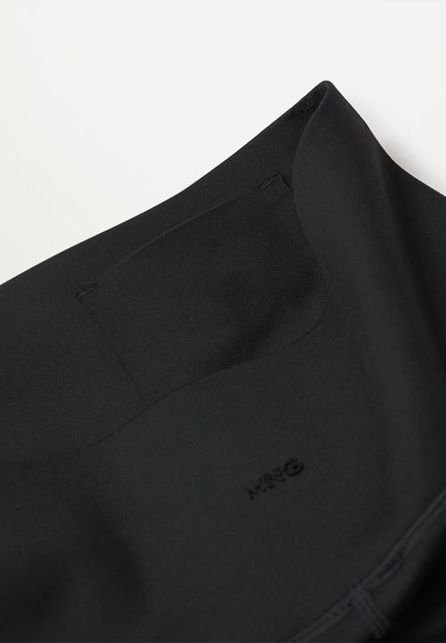 MANGO - Leggings basic - black