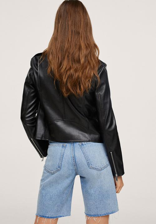 MANGO - Jacket liz - black