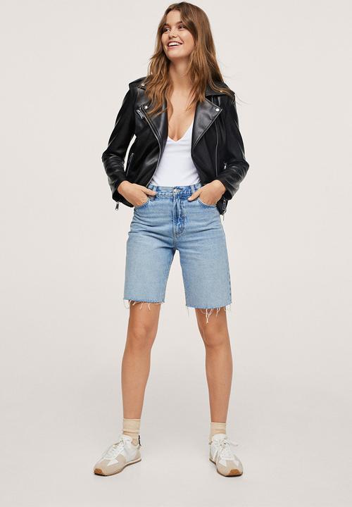 MANGO - Jacket liz - black