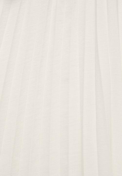 MILLA - Pleated halter blouse - white 