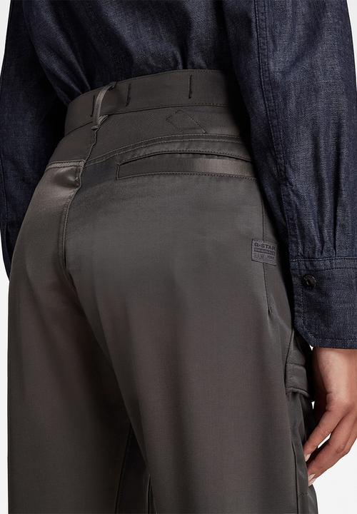 G-STAR - Boyfriend tapered 3d pocket pant - cloack