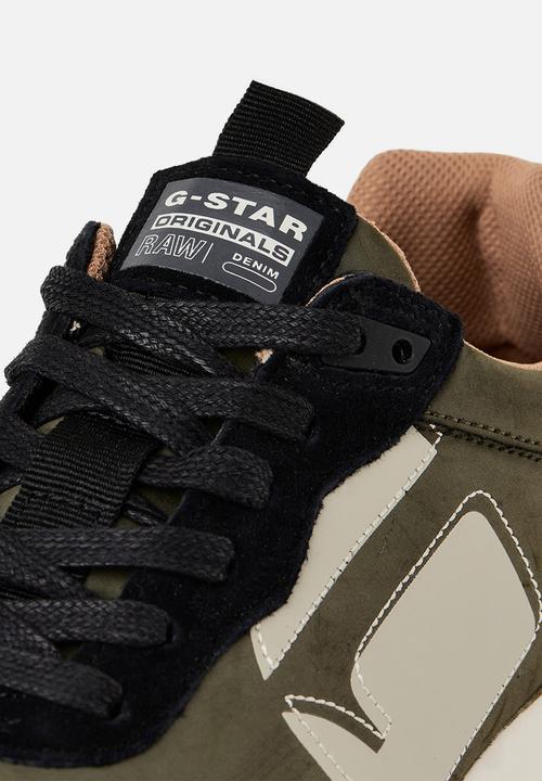 G-STAR - Theq run logo  - combat / black