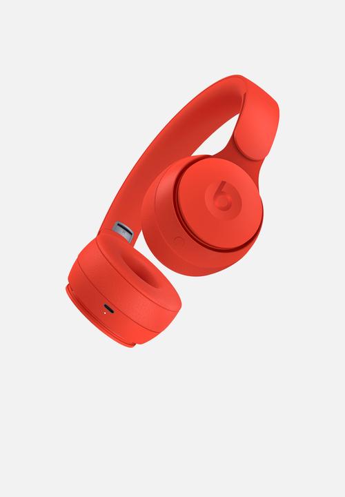 Beats By Dre - Solo pro wireless noise-canceling on-ear headphones - red