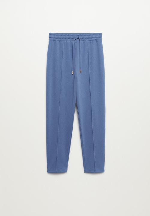 MANGO - Trousers amelie - medium blue