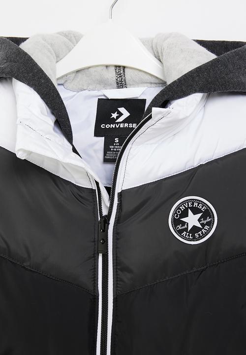 Converse - Cnvb allstar 2fer puff vest jk  - black