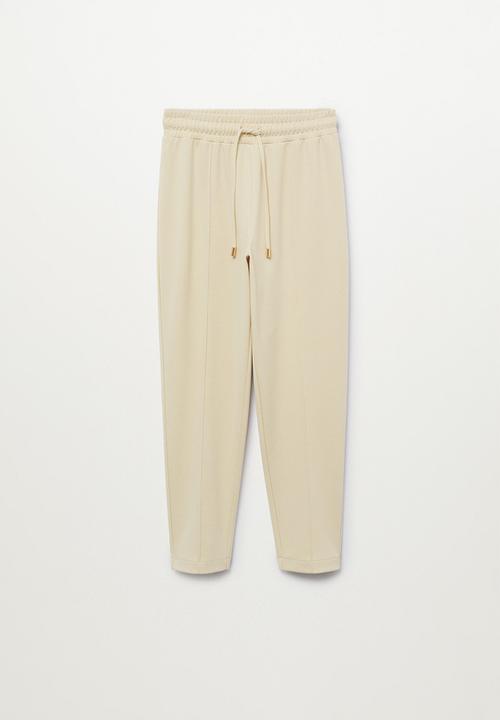 MANGO - Trousers amelie - light beige