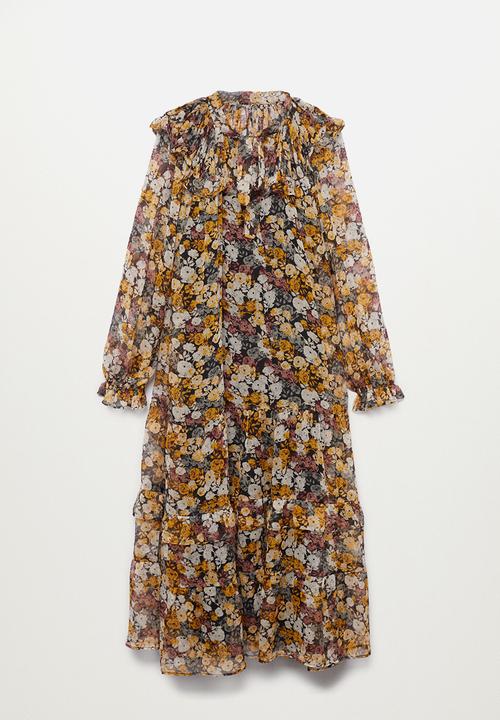 MANGO - Dress juliet - yellow
