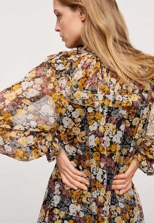 MANGO - Dress juliet - yellow