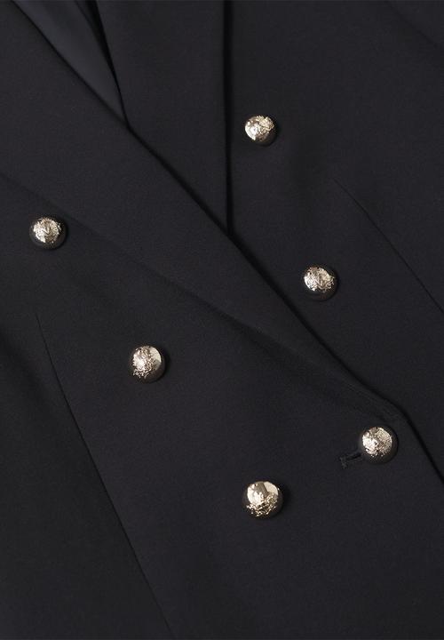 MANGO - Blazer olivia - black