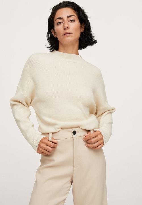 MANGO - Trousers larios - light beige