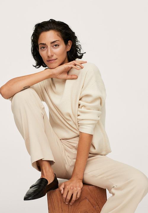 MANGO - Trousers larios - light beige