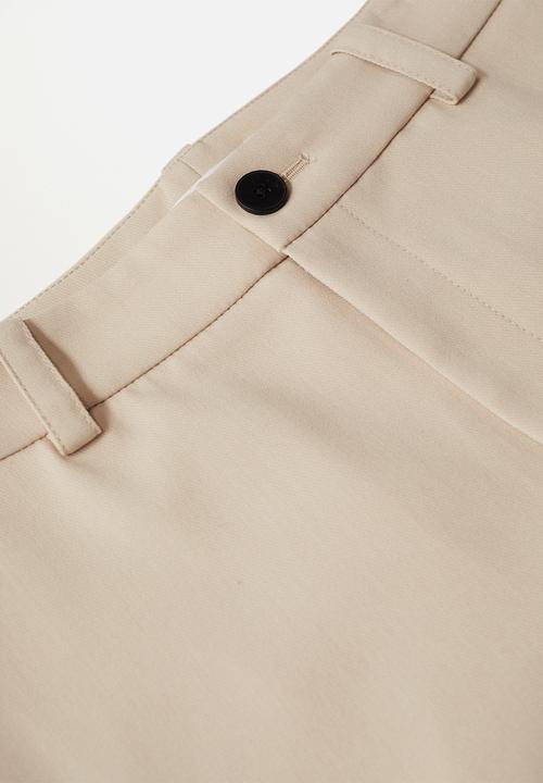 MANGO - Trousers larios - light beige