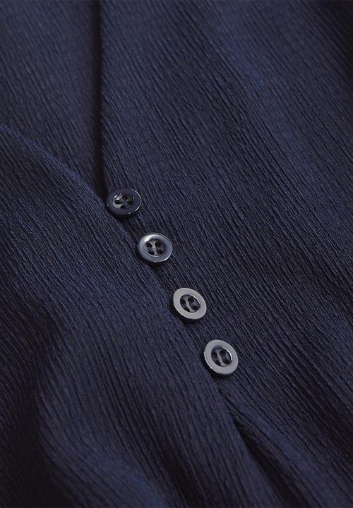 MANGO - Plus dress brownie - navy