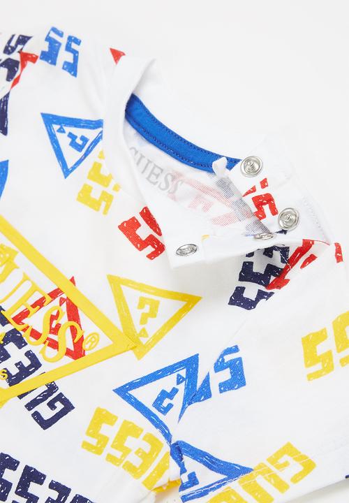 GUESS - Short sleeve tee & active pants - multi