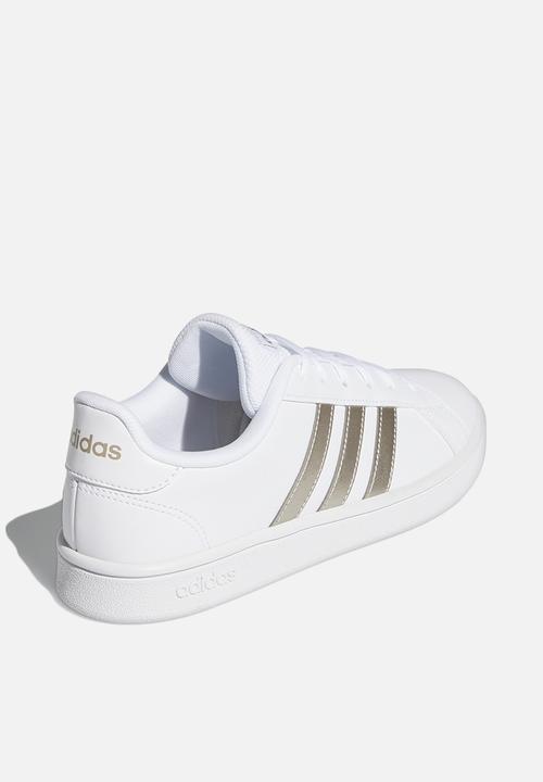 adidas Originals - Grand court base - ftwwht/plamet/ftwwht
