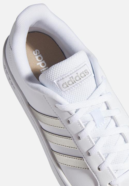 adidas Originals - Grand court base - ftwwht/plamet/ftwwht