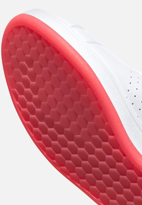 adidas Originals - Advantage base - ftwwht/ftwwht/sigpnk