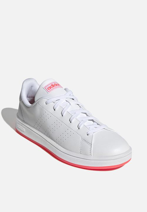 adidas Originals - Advantage base - ftwwht/ftwwht/sigpnk