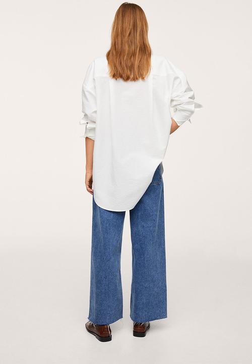 MANGO - Blouse solemne - natural