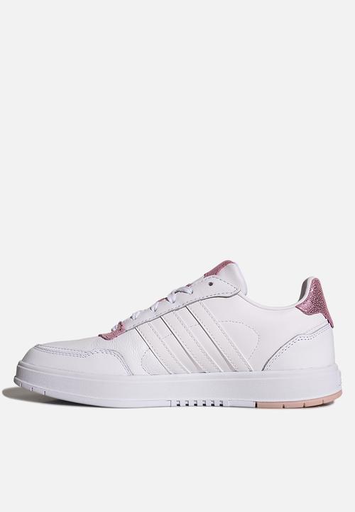 adidas Originals - Courtmaster - ftwwht/ftwwht/clpink