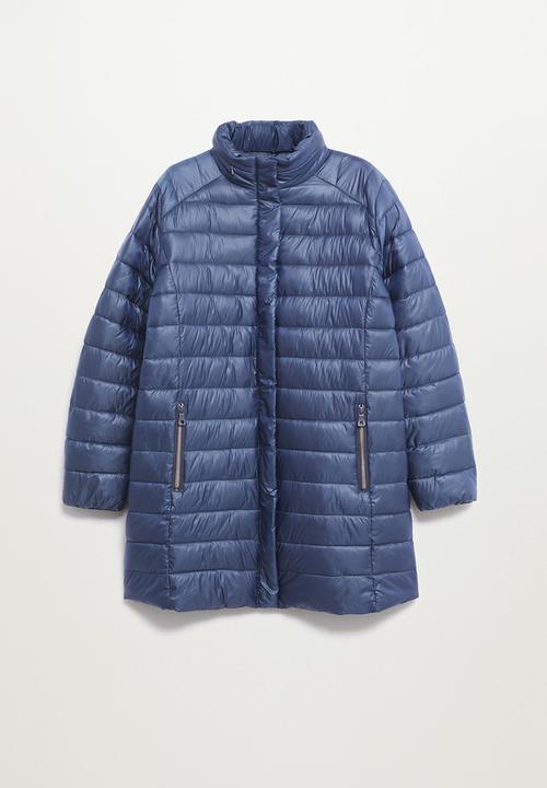 MANGO - Plus anorak seller1 - navy