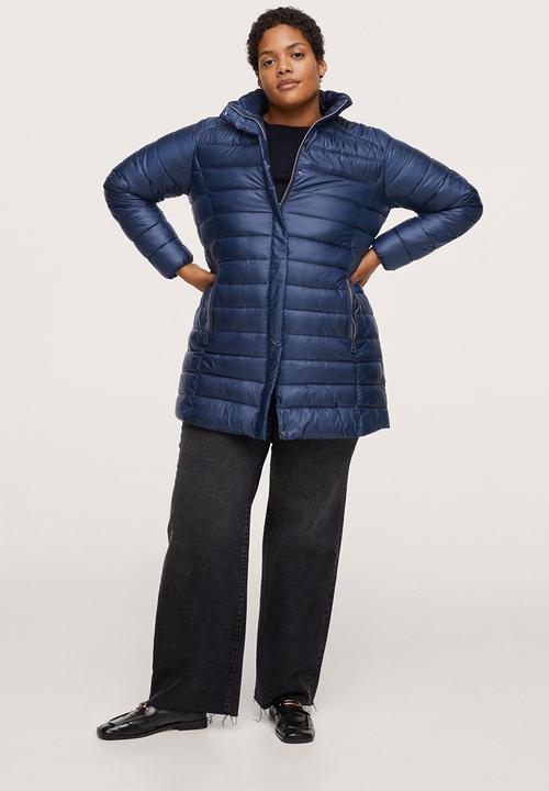MANGO - Plus anorak seller1 - navy