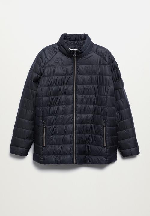MANGO - Plus anorak seller1 - black