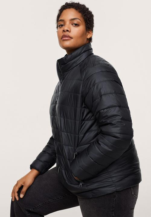 MANGO - Plus anorak seller1 - black