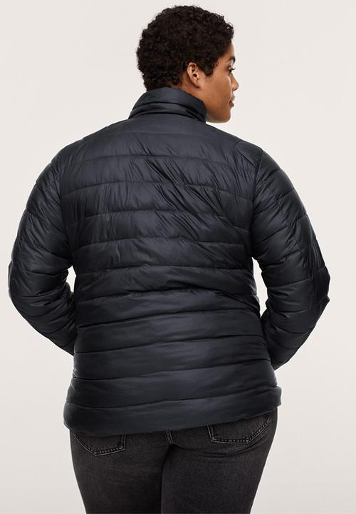 MANGO - Plus anorak seller1 - black