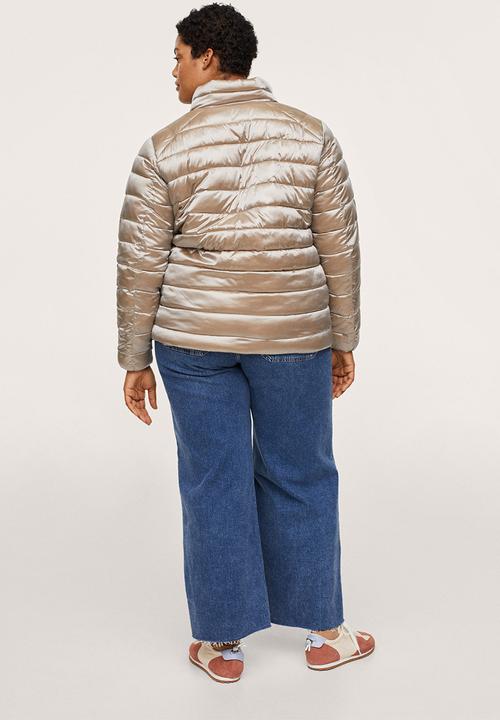 MANGO - Plus anorak seller1 - rust/copper