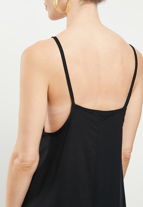 Superbalist - Maternity wide leg jumpsuit - black