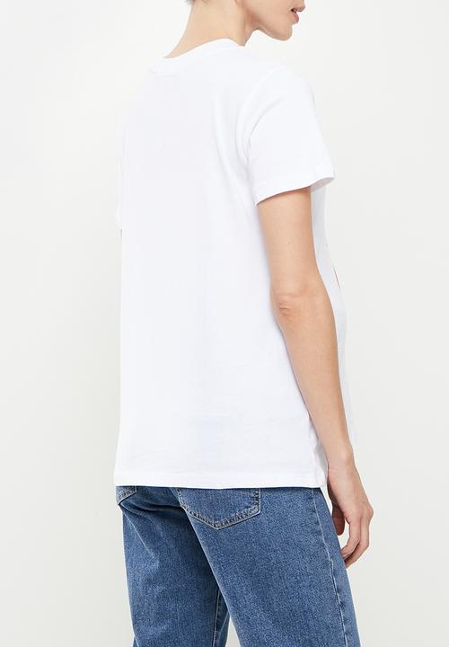 Superbalist - Maternity printed crew neck tee - white