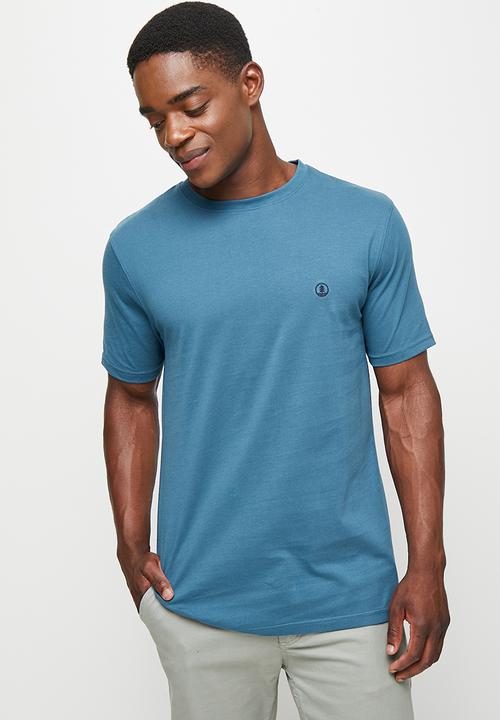 Lark & Crosse - 3-pack leo organic crew neck tee w/ chest embroidery - multi